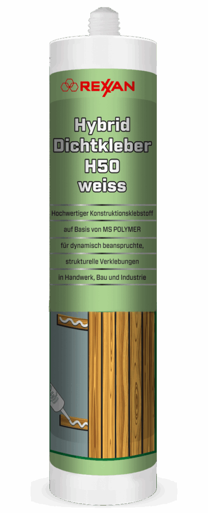 HYBRID DICHTKLEBER H50 hartelastisch schwarz