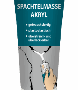 SPACHTELMASSE AKRYL plastoelastisch